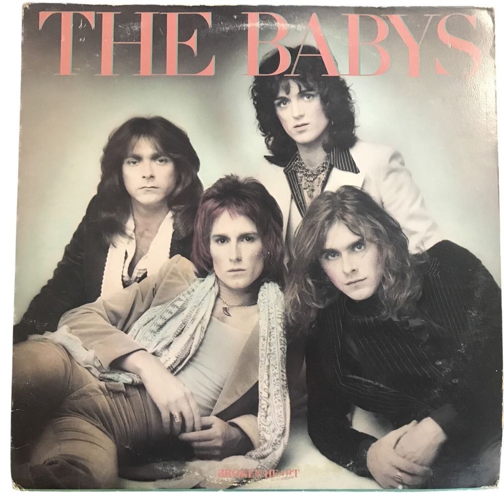 The Babys Broken Heart Vinyl LP 1977 Chrysalis CHR 1150 Isn't It Time Rock
